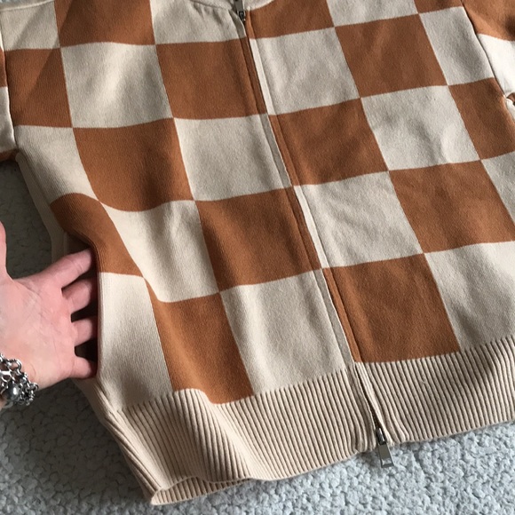 Monrow supersoft sweater bomber jacket XS New - Picture 10 of 16